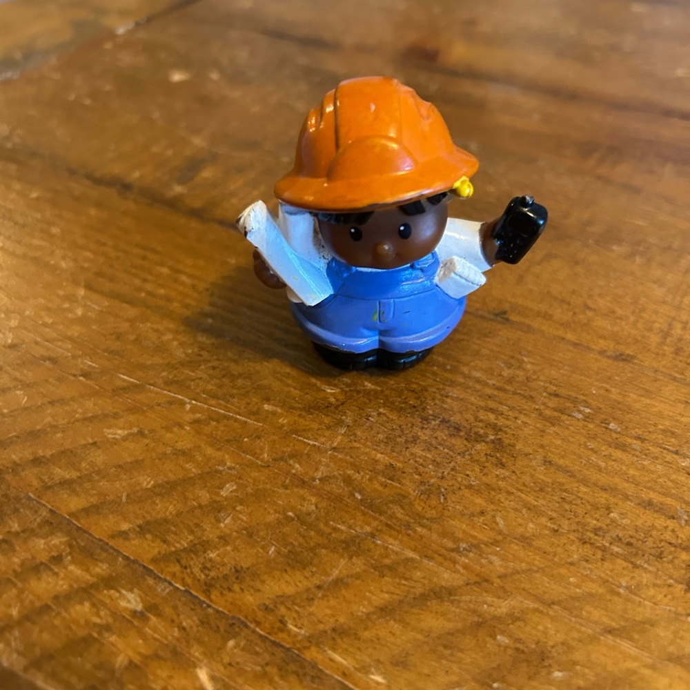 Fisher Price Little People construction guy as is